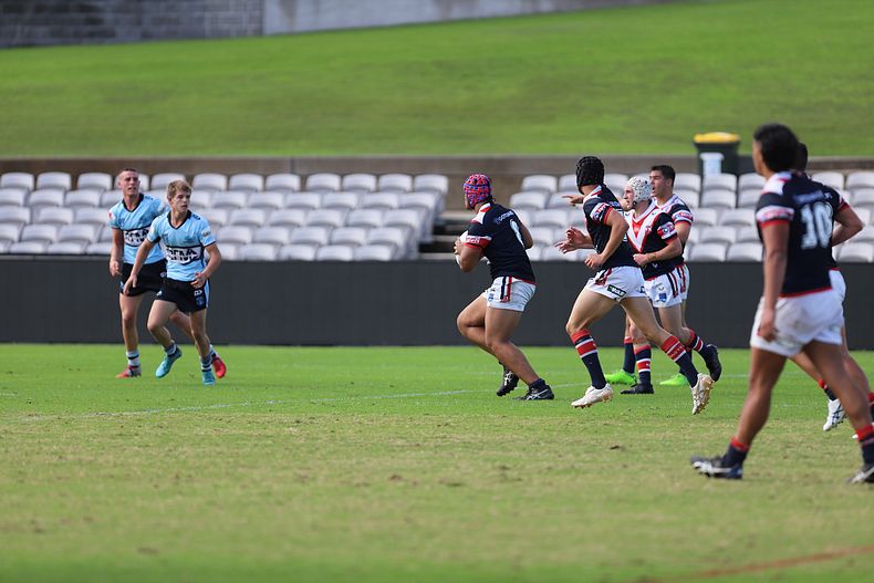 Harold Matthews Cup Semi Final Sydney ROOSTERS v Cronulla SHARKS