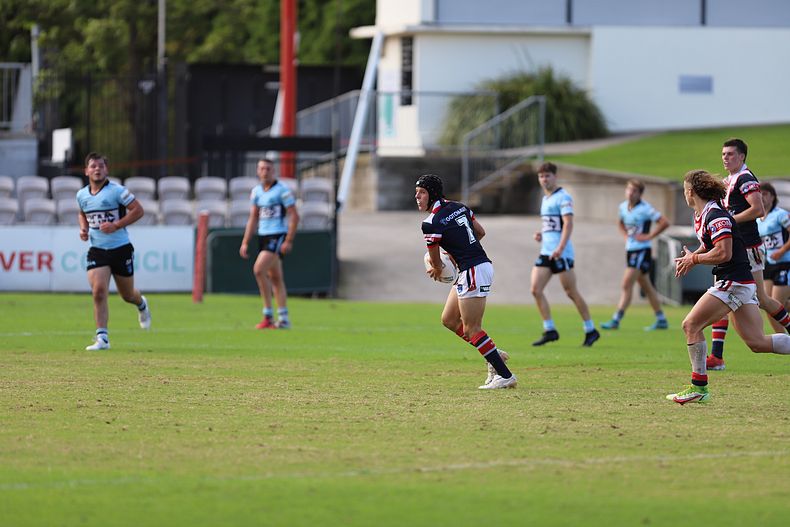 Harold Matthews Cup Semi Final Sydney ROOSTERS v Cronulla SHARKS