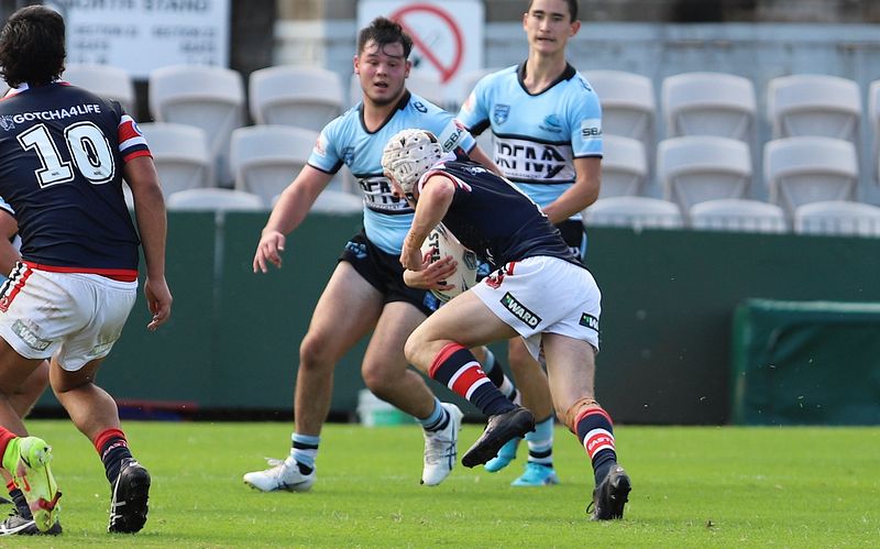 Harold Matthews Cup Semi Final Sydney ROOSTERS v Cronulla SHARKS