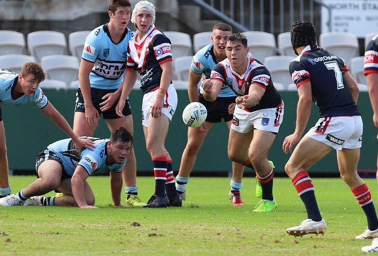 Harold Matthews Cup Semi Final Sydney ROOSTERS v Cronulla SHARKS