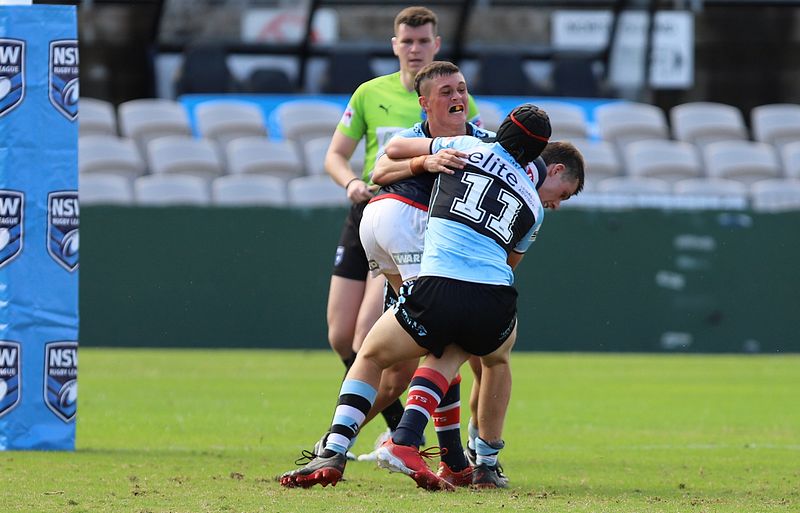 Harold Matthews Cup Semi Final Sydney ROOSTERS v Cronulla SHARKS