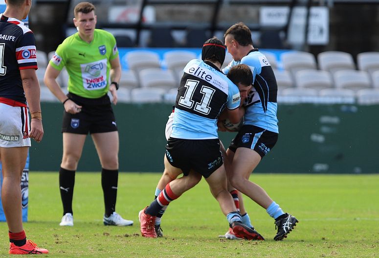 Harold Matthews Cup Semi Final Sydney ROOSTERS v Cronulla SHARKS
