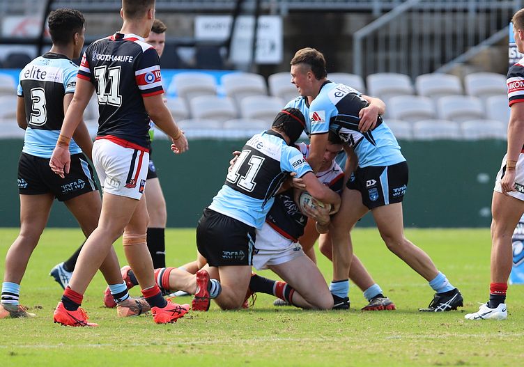 Harold Matthews Cup Semi Final Sydney ROOSTERS v Cronulla SHARKS