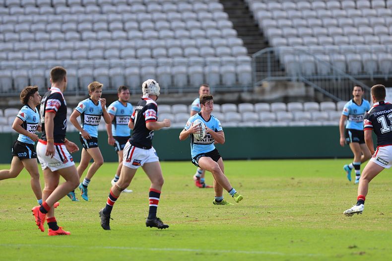 Harold Matthews Cup Semi Final Sydney ROOSTERS v Cronulla SHARKS