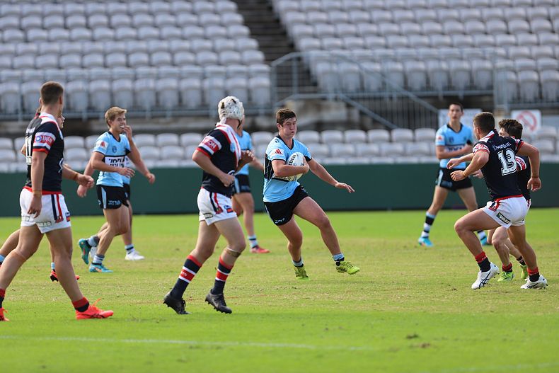 Harold Matthews Cup Semi Final Sydney ROOSTERS v Cronulla SHARKS
