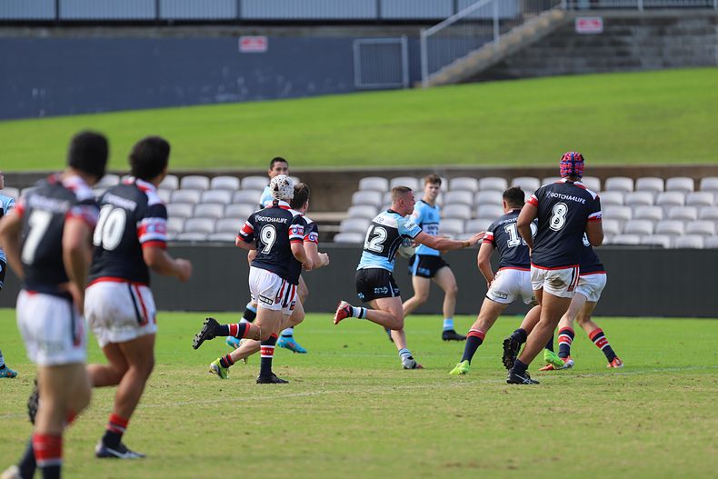 Harold Matthews Cup Semi Final Sydney ROOSTERS v Cronulla SHARKS