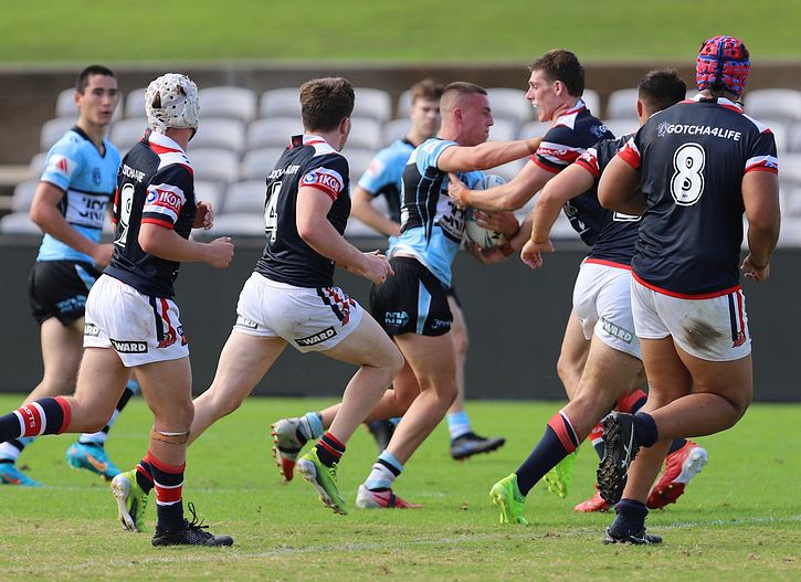 Harold Matthews Cup Semi Final Sydney ROOSTERS v Cronulla SHARKS
