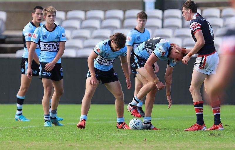 Harold Matthews Cup Semi Final Sydney ROOSTERS v Cronulla SHARKS