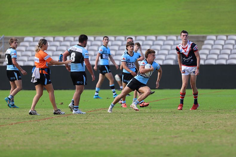 Harold Matthews Cup Semi Final Sydney ROOSTERS v Cronulla SHARKS