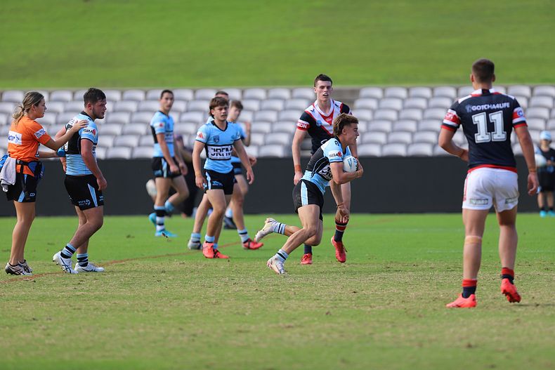 Harold Matthews Cup Semi Final Sydney ROOSTERS v Cronulla SHARKS