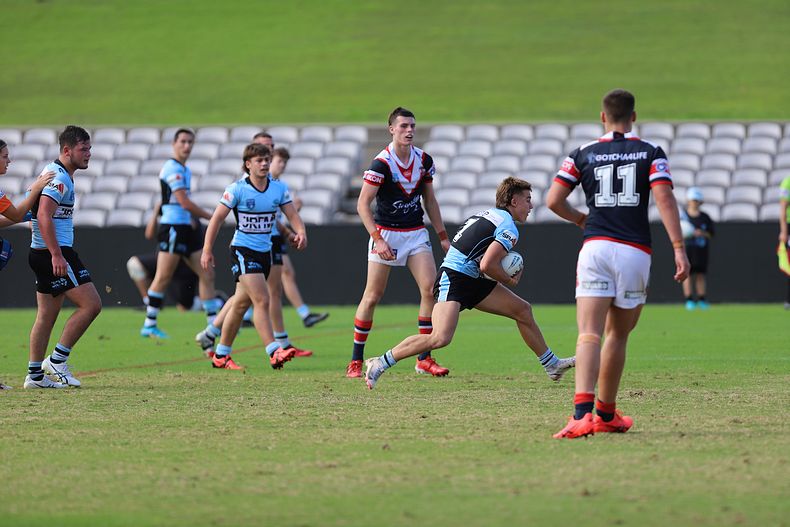 Harold Matthews Cup Semi Final Sydney ROOSTERS v Cronulla SHARKS