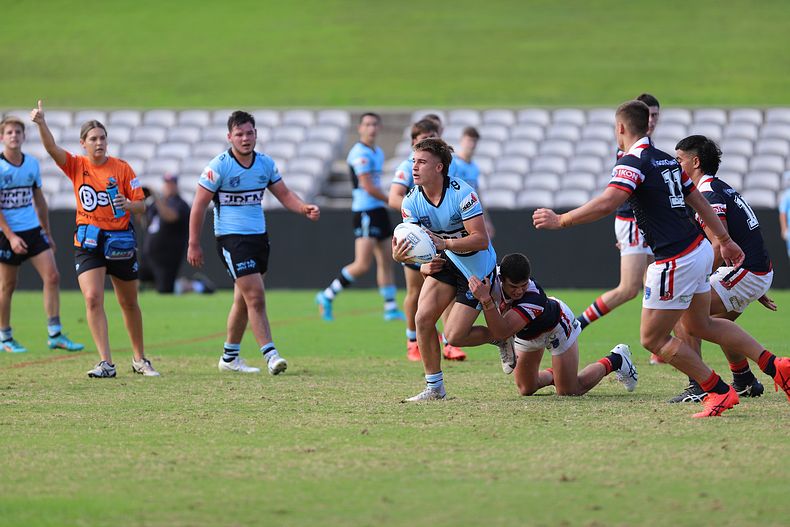 Harold Matthews Cup Semi Final Sydney ROOSTERS v Cronulla SHARKS