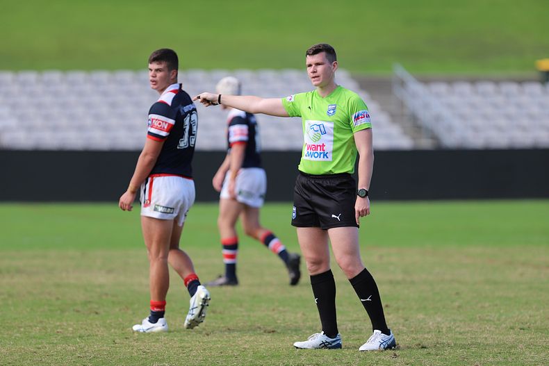 Harold Matthews Cup Semi Final Sydney ROOSTERS v Cronulla SHARKS