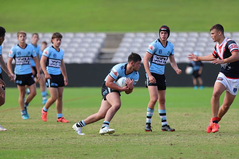 Harold Matthews Cup Semi Final Sydney ROOSTERS v Cronulla SHARKS