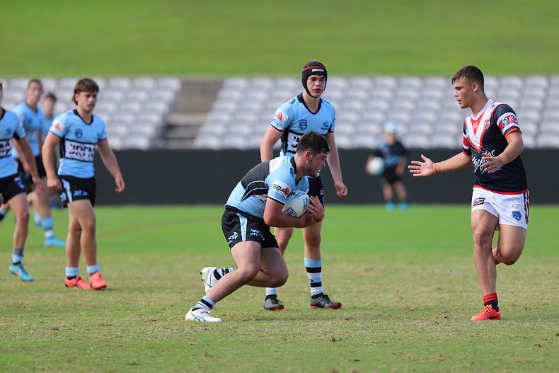 Harold Matthews Cup Semi Final Sydney ROOSTERS v Cronulla SHARKS