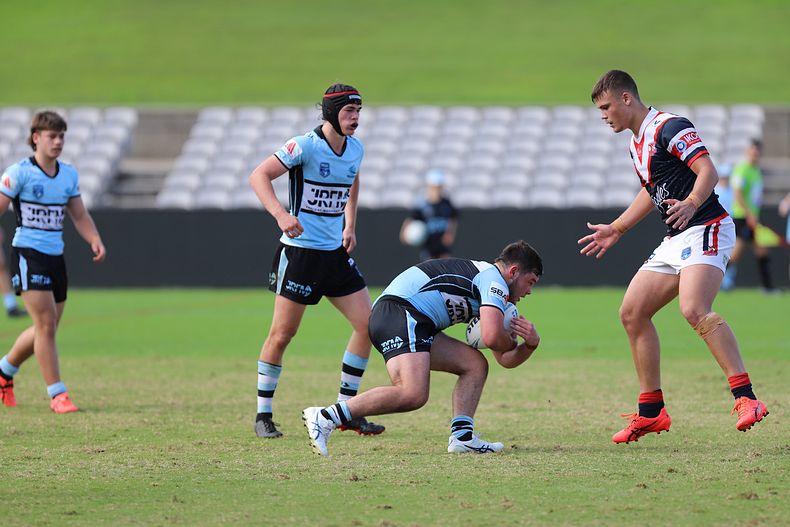 Harold Matthews Cup Semi Final Sydney ROOSTERS v Cronulla SHARKS