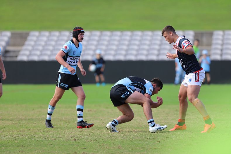 Harold Matthews Cup Semi Final Sydney ROOSTERS v Cronulla SHARKS
