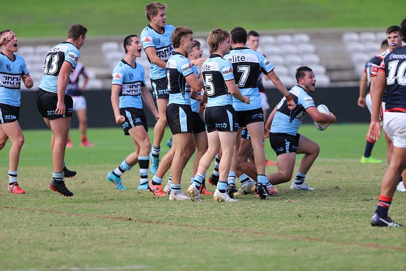 Harold Matthews Cup Semi Final Sydney ROOSTERS v Cronulla SHARKS