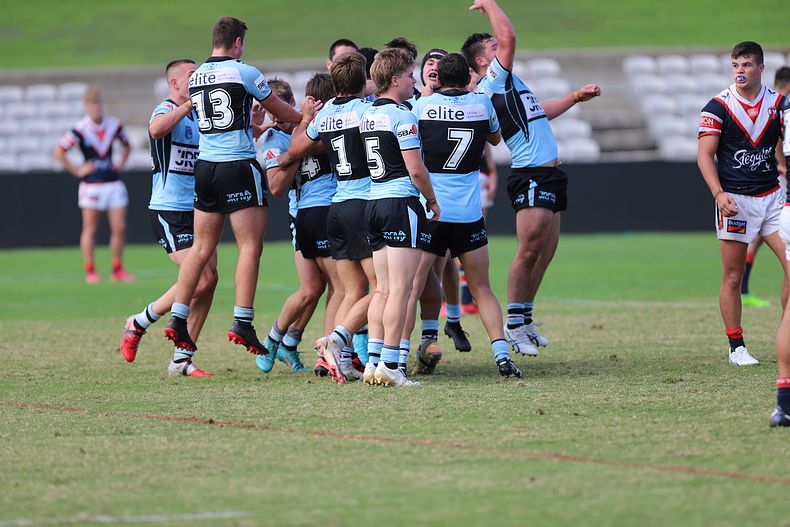 Harold Matthews Cup Semi Final Sydney ROOSTERS v Cronulla SHARKS