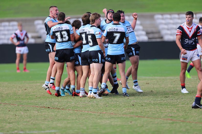 Harold Matthews Cup Semi Final Sydney ROOSTERS v Cronulla SHARKS