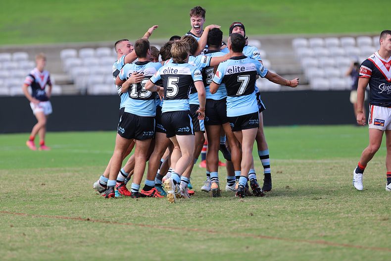 Harold Matthews Cup Semi Final Sydney ROOSTERS v Cronulla SHARKS