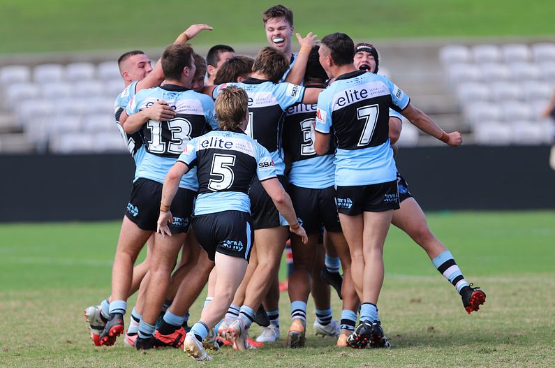 Harold Matthews Cup Semi Final Sydney ROOSTERS v Cronulla SHARKS