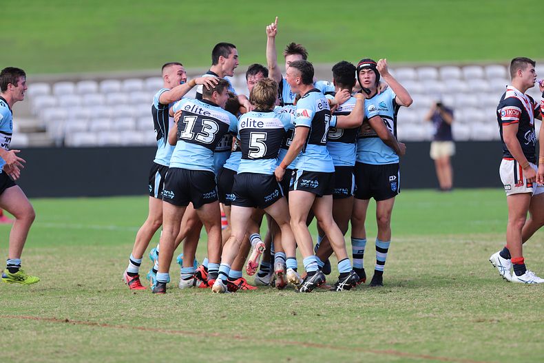 Harold Matthews Cup Semi Final Sydney ROOSTERS v Cronulla SHARKS