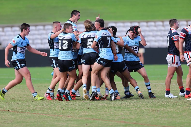 Harold Matthews Cup Semi Final Sydney ROOSTERS v Cronulla SHARKS