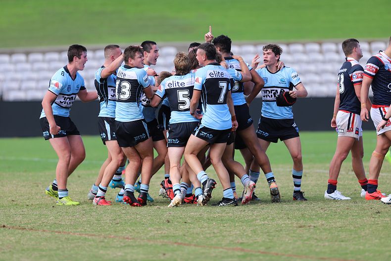 Harold Matthews Cup Semi Final Sydney ROOSTERS v Cronulla SHARKS