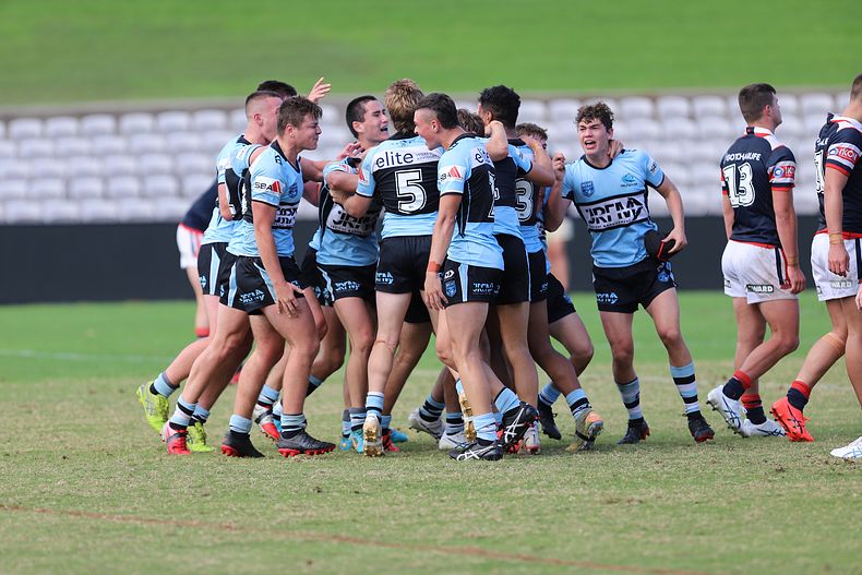 Harold Matthews Cup Semi Final Sydney ROOSTERS v Cronulla SHARKS