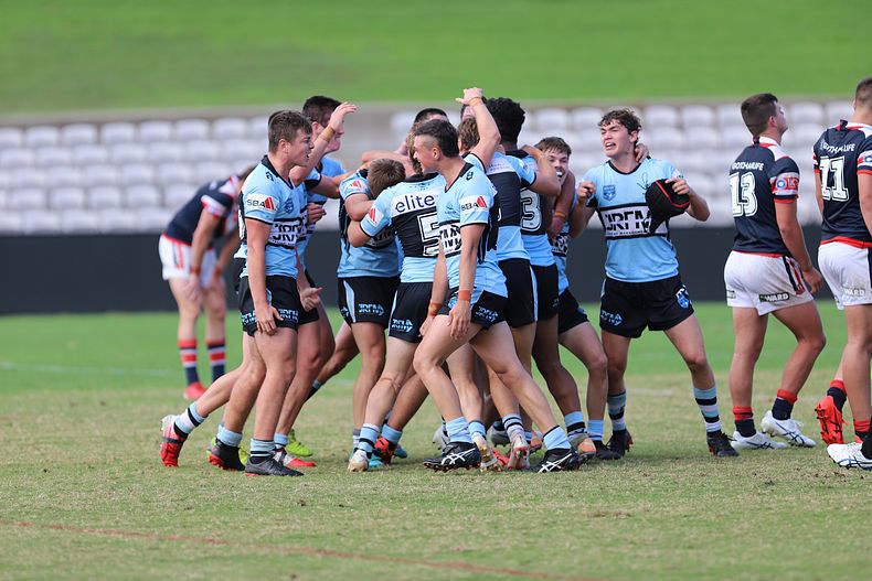 Harold Matthews Cup Semi Final Sydney ROOSTERS v Cronulla SHARKS