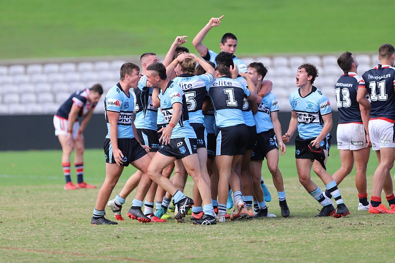 Harold Matthews Cup Semi Final Sydney ROOSTERS v Cronulla SHARKS