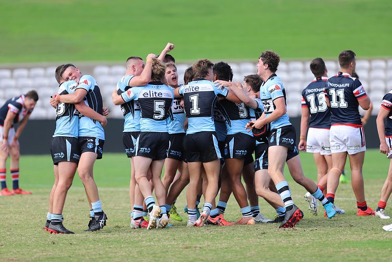 Harold Matthews Cup Semi Final Sydney ROOSTERS v Cronulla SHARKS
