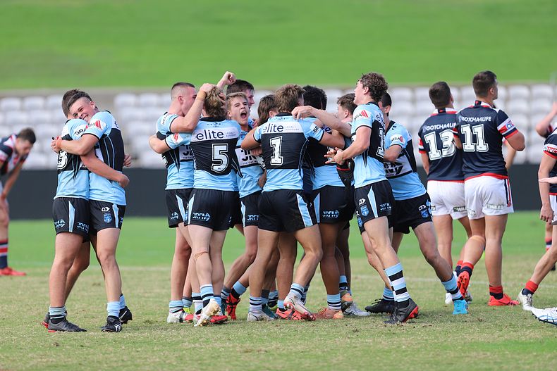 Harold Matthews Cup Semi Final Sydney ROOSTERS v Cronulla SHARKS