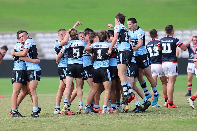 Harold Matthews Cup Semi Final Sydney ROOSTERS v Cronulla SHARKS