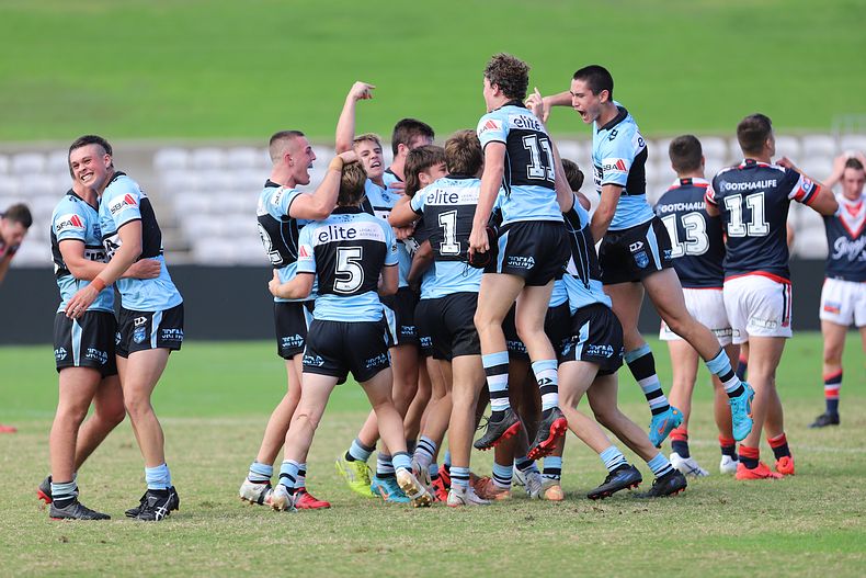Harold Matthews Cup Semi Final Sydney ROOSTERS v Cronulla SHARKS