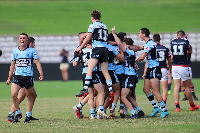 Harold Matthews Cup Semi Final Sydney ROOSTERS v Cronulla SHARKS