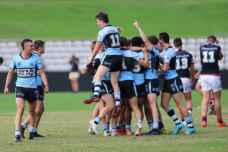 Harold Matthews Cup Semi Final Sydney ROOSTERS v Cronulla SHARKS