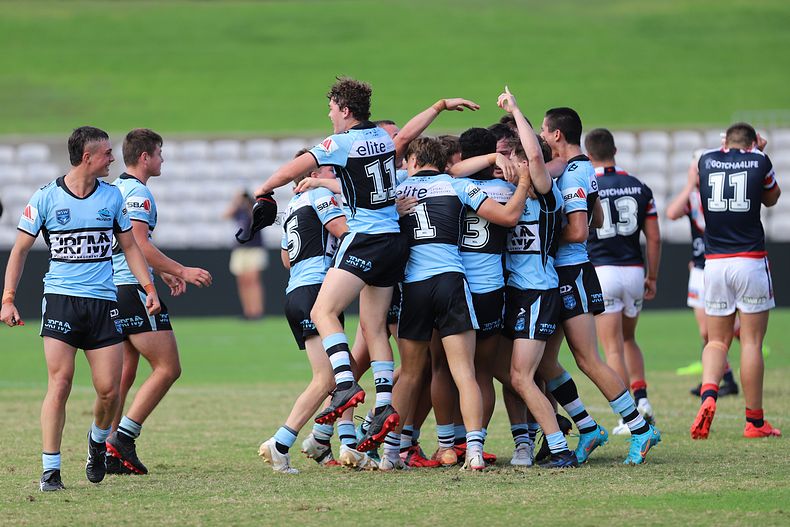 Harold Matthews Cup Semi Final Sydney ROOSTERS v Cronulla SHARKS