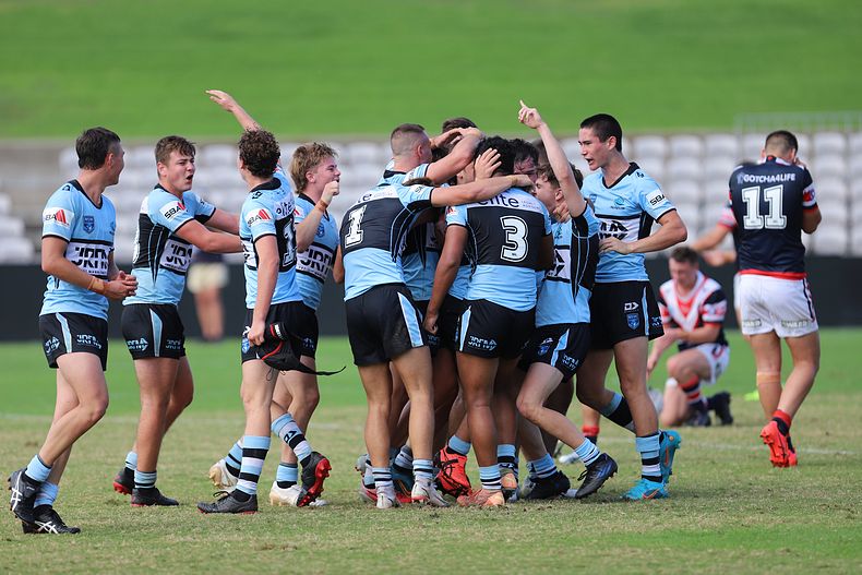 Harold Matthews Cup Semi Final Sydney ROOSTERS v Cronulla SHARKS