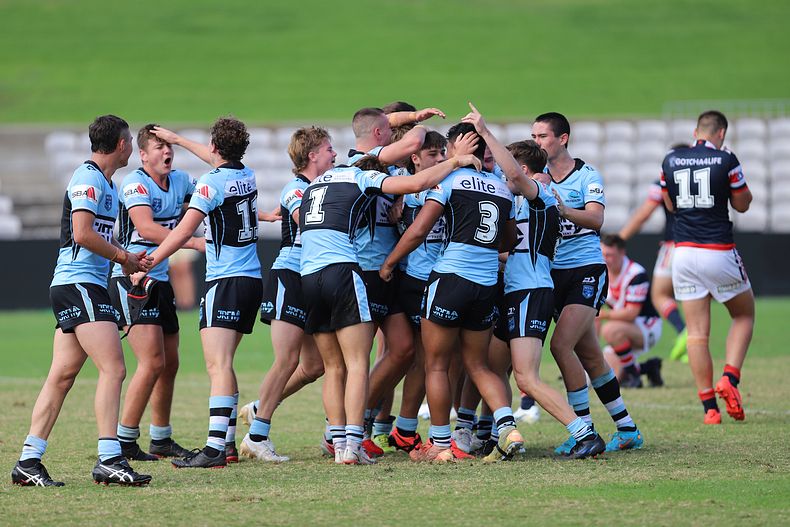 Harold Matthews Cup Semi Final Sydney ROOSTERS v Cronulla SHARKS