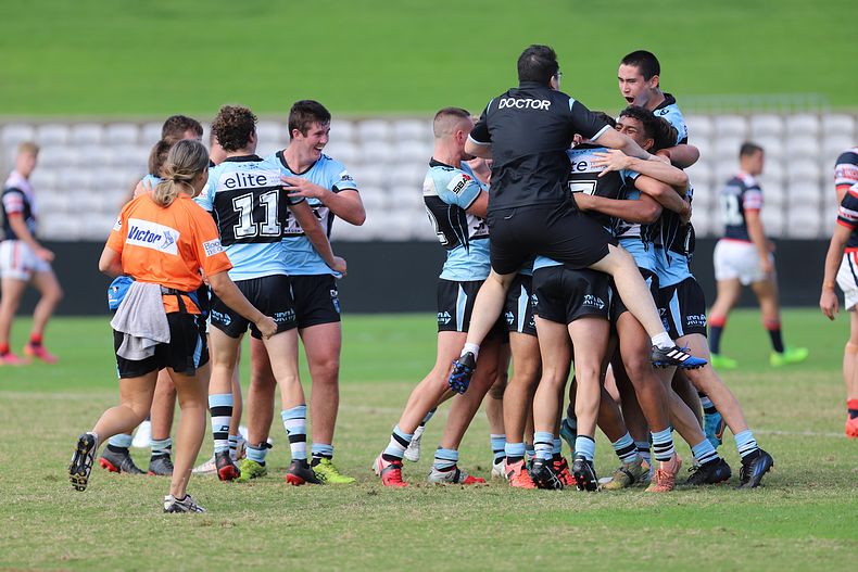 Harold Matthews Cup Semi Final Sydney ROOSTERS v Cronulla SHARKS