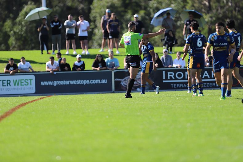 Harold Matthews Cup Elimination Final Parramatta EELS v Cronulla SHARKS