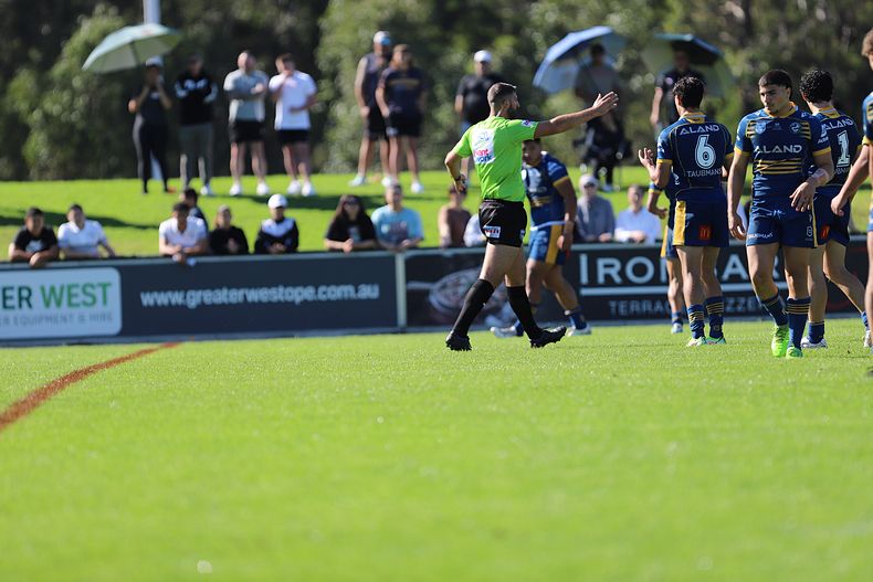 Harold Matthews Cup Elimination Final Parramatta EELS v Cronulla SHARKS