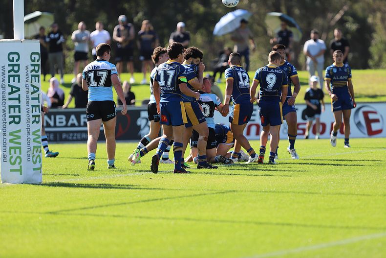 Harold Matthews Cup Elimination Final Parramatta EELS v Cronulla SHARKS