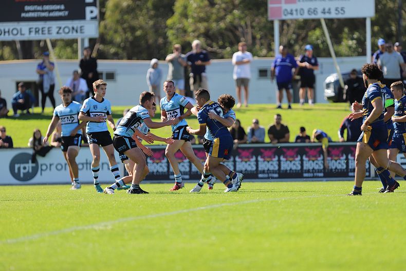 Harold Matthews Cup Elimination Final Parramatta EELS v Cronulla SHARKS