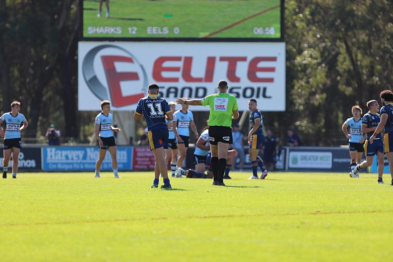 Harold Matthews Cup Elimination Final Parramatta EELS v Cronulla SHARKS