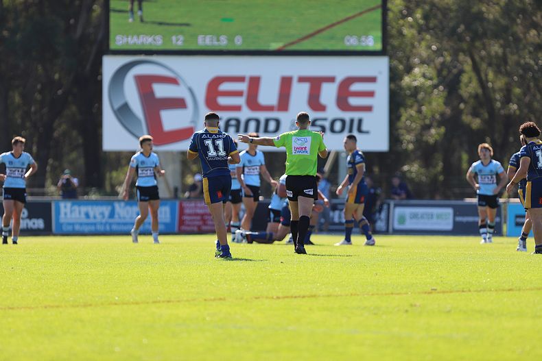 Harold Matthews Cup Elimination Final Parramatta EELS v Cronulla SHARKS