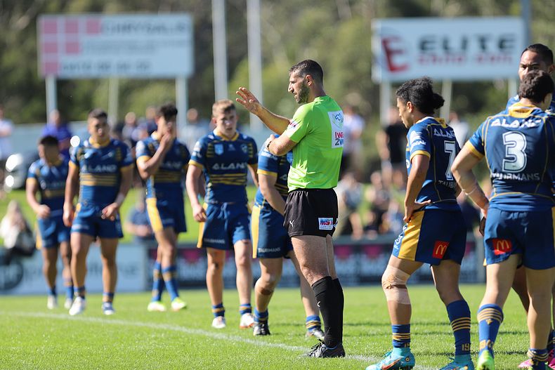 Harold Matthews Cup Elimination Final Parramatta EELS v Cronulla SHARKS