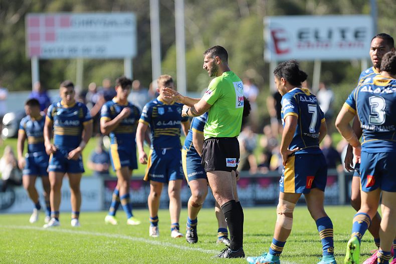 Harold Matthews Cup Elimination Final Parramatta EELS v Cronulla SHARKS